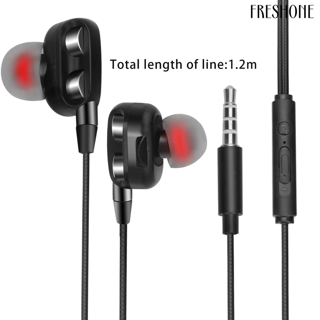 Tai nghe nhét tai hifi trình điều khiển kép chất lượng cao