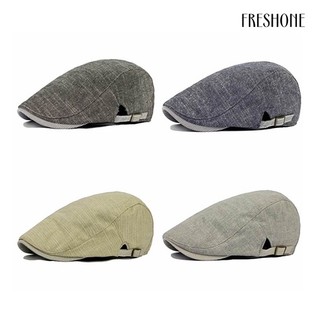 Mũ Beret Cotton Phong Cách Cao Bồi Cổ Điển Cho Nam