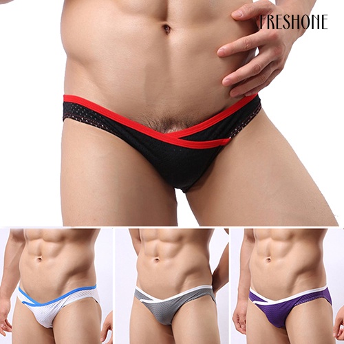 Quần Lót Nam Dạng Lưới Ngắn Lưng Thấp