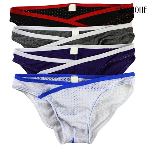 Quần Lót Nam Dạng Lưới Ngắn Lưng Thấp