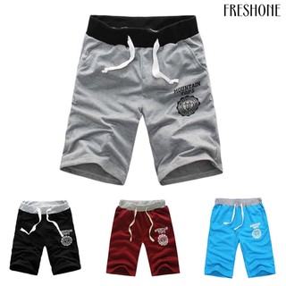 Quần Lửng Thể Thao Bằng Cotton Có Dây Rút Dành Cho Nam