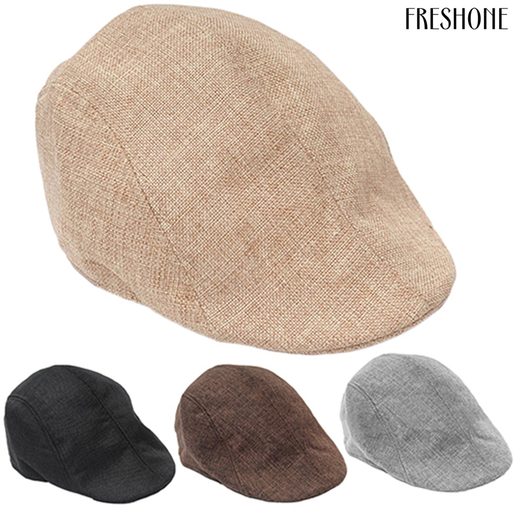 Freshone unisex đỉnh cao mũ phẳng mũ beret mũ cabbie newsboy country golf style