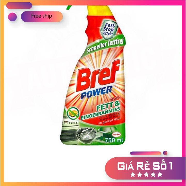 SALE Tẩy rửa đa năng Bref Power Fett & Eingebranntes 750ml