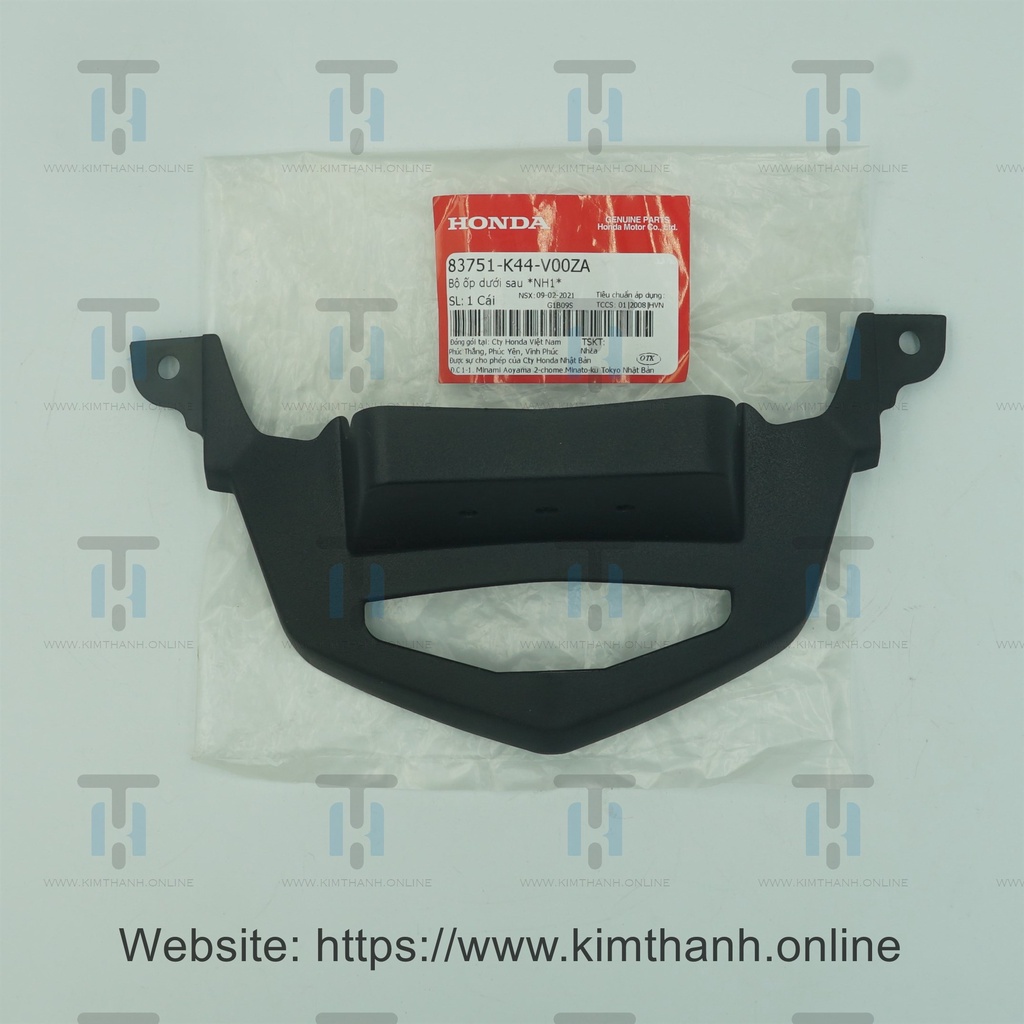 Chụp đèn bảng số Vision 2015 Honda VN _ 83751K44V00ZA