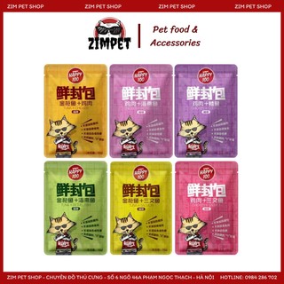 Pate cho mèo happy 100 gói 70gr