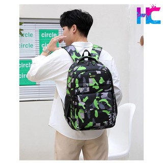 Balo học sinh - Balo nam - Balo du lịch họa tiết rằn ri