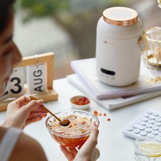 Bình ủ cháo cặp lồng điện mini BEAR DRG-P08D1 (nấu cơm hầm canh chưng yến giữ ấm)....