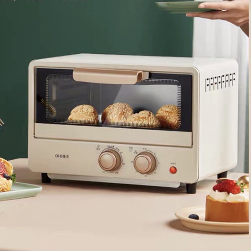 Lò nướng mini OIDIRE 12L chính hãng 2 núm vặn , hàng cao cấp chính hãng có bảo hành