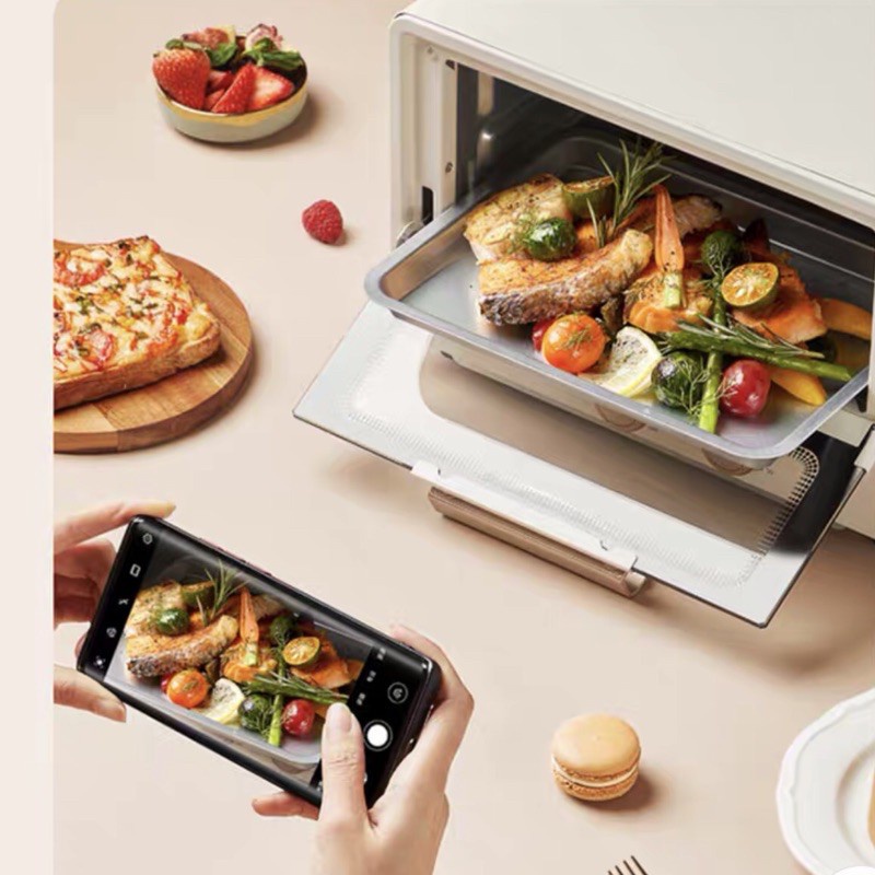 Lò nướng mini OIDIRE 12L chính hãng 2 núm vặn , hàng cao cấp chính hãng có bảo hành