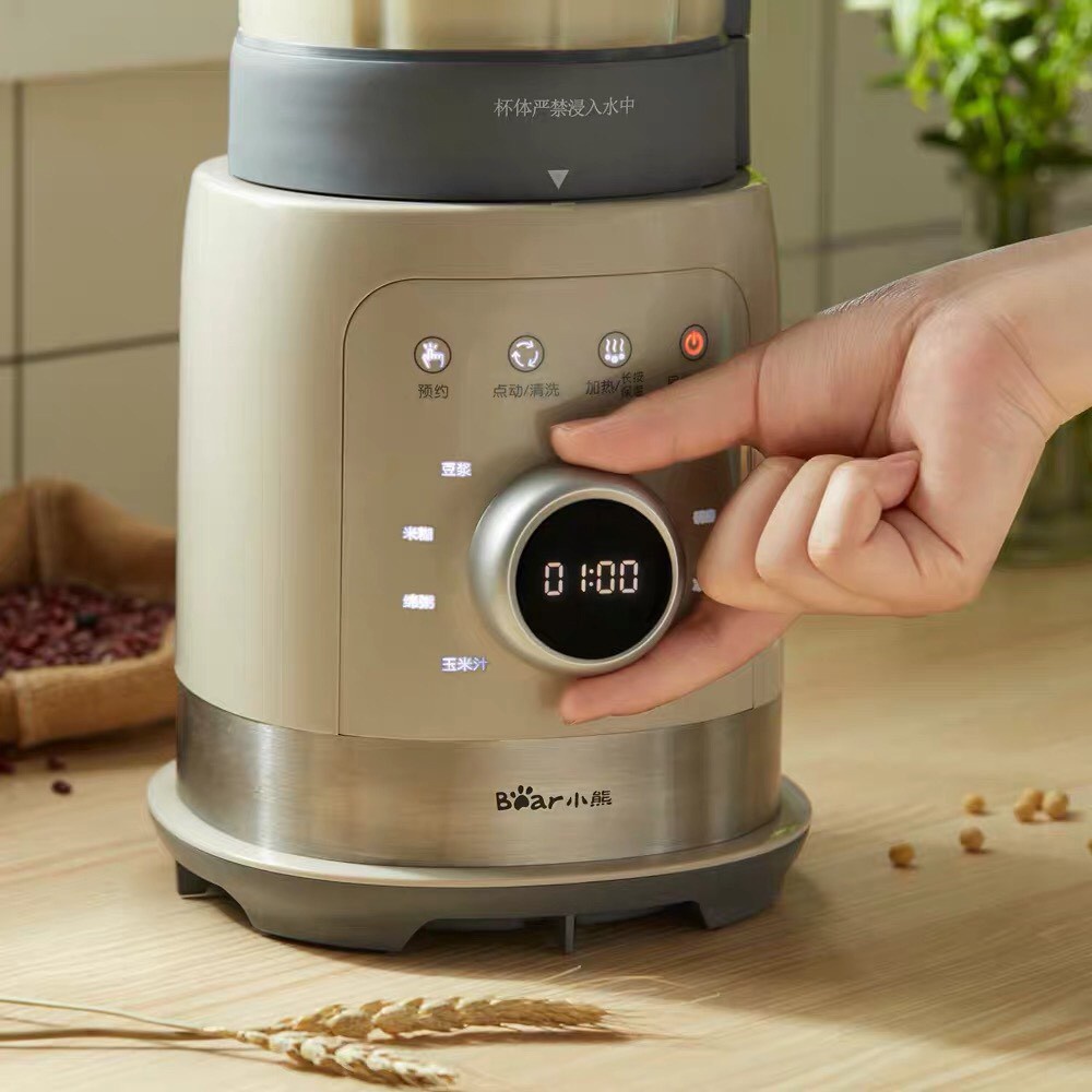 Máy xay nấu sữa hạt BEAR PBJ-B10U5 1.5L xay nấu cực mịn , hàng chính hãng có bảo hành