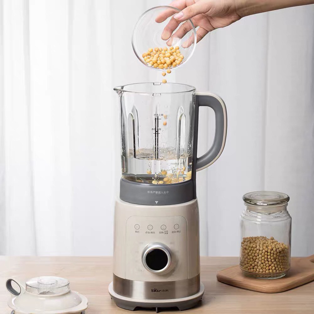 Máy xay nấu sữa hạt BEAR PBJ-B10U5 1.5L xay nấu cực mịn , hàng chính hãng có bảo hành