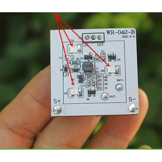 Đèn cảnh báo năng lượng mặt trời nhấp nháy ánh sáng ban đêm bảng mạch đèn tín hiệu an toàn