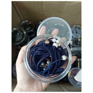 (BUỘC TÓC ) hỘP 12 CHIẾC CHUN BUỘC TÓC SIÊU ĐẸP