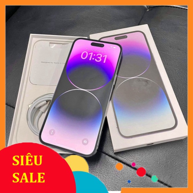 I14 pro max mới nguyên hộp chính hãng