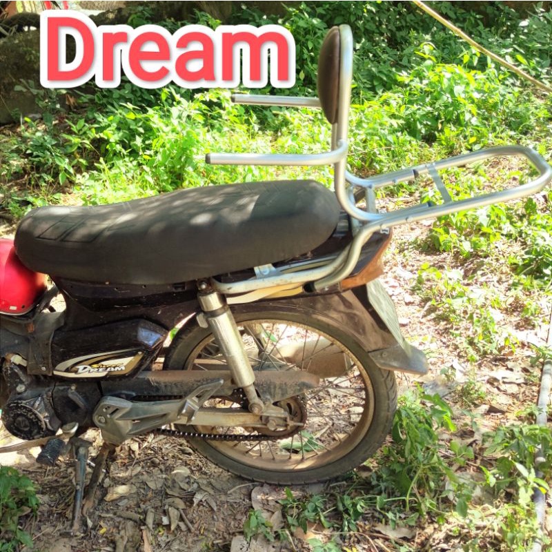 Baga phượt xe super dream.Mẫu mới có thể tháo rời tay vịn