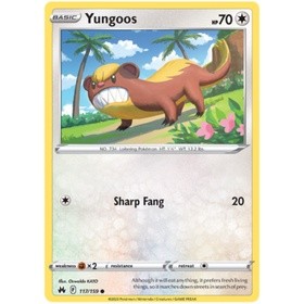 Thẻ Bài Pokemon - Yungoos  [C] [117/159] [Crown Zenith]