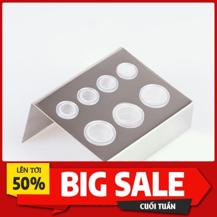 Đế Kim Loại 🤘 Đựng Hũ(chum) Mực Phun Xăm 🤘 7 Lỗ - Phun Xăm Linh Bống