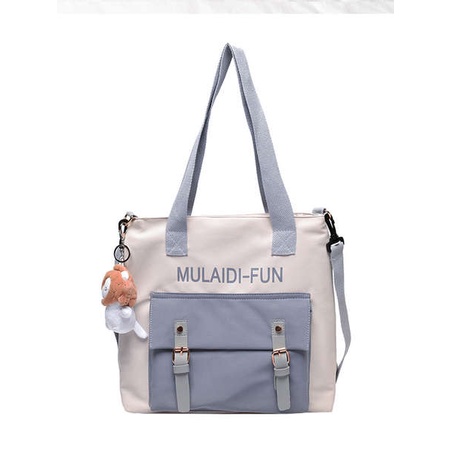 ✵Túi vải dung tích lớn túi đeo chéo nữ sinh viên đại học lớp đeo vai túi đi học lớp dạy kèm sách mang túi xách❁