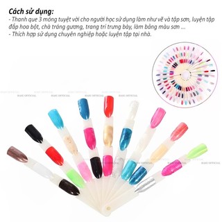 (SALE GIA SOC) Móng que 3 tầng- móng que đốt chuyên dụng học nail