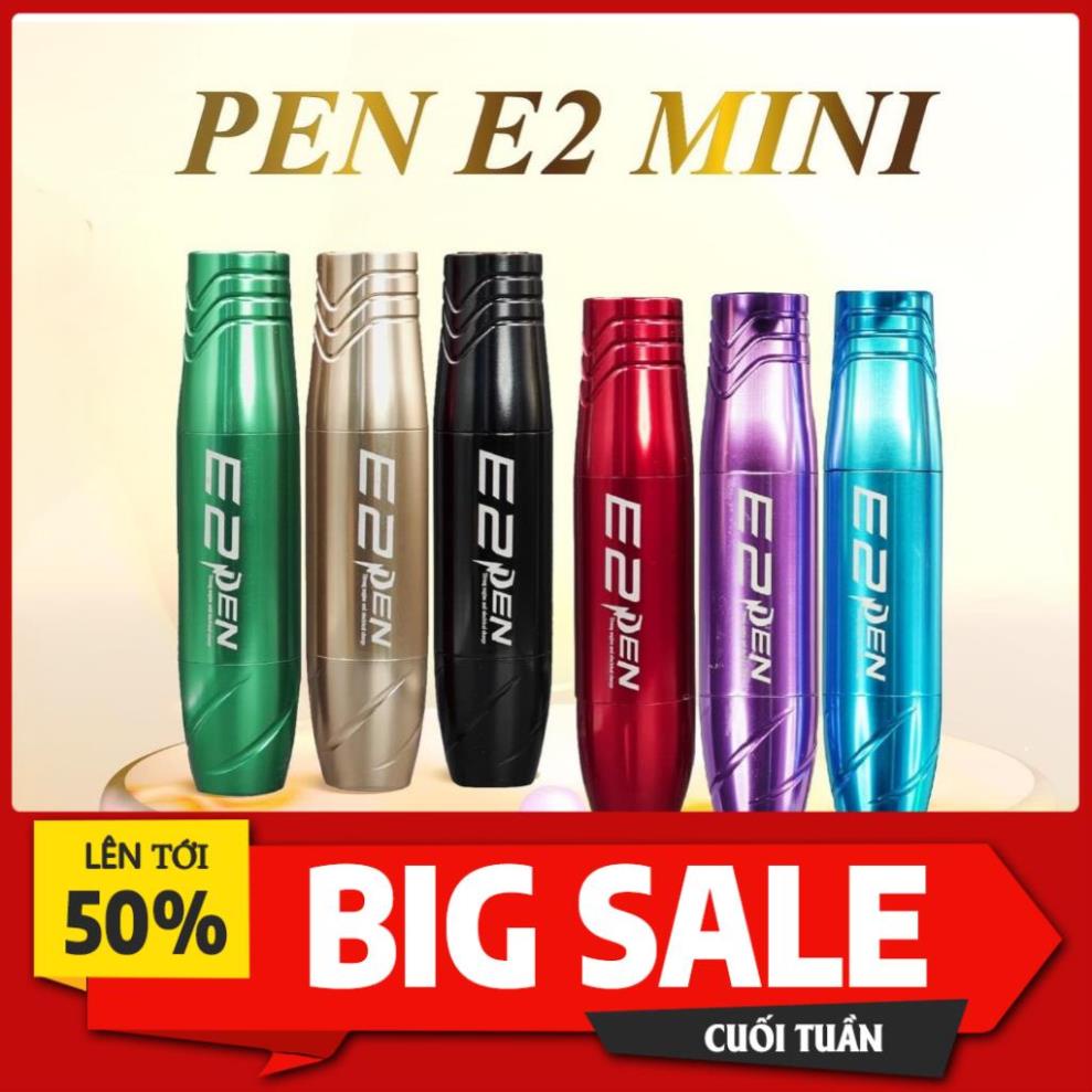 Máy phun xăm PEN E2 MINI 🤘Máy Pen nhỏ nhẹ chuyên phun môi 🤘tattoo chính hãng(bảo hành 6 tháng) - Phun Xăm Linh Bống