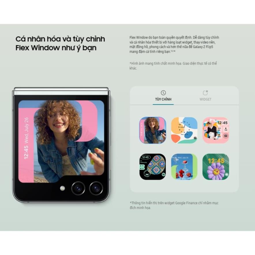 Điện Thoại Samsung Galaxy Z Flip5 5G - Hàng Chính Hãng