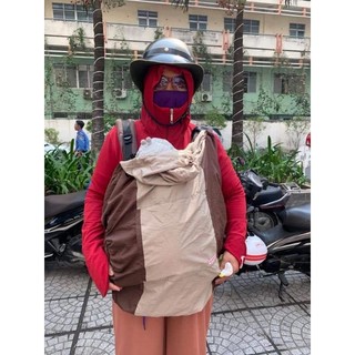 choàng địu mỏng cho bé đã qua sử dụng
