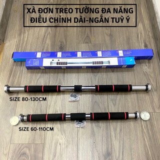 Xà đơn gắn cửa hoặc treo tường 60-100 cm và 80cm-130cm hàng cao cấp