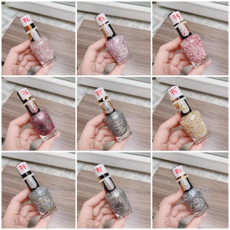Sơn thường YESTERDAY màu sơn đẹp như sơn gel sơn nhanh khô và bền màu chai sơn 15ml