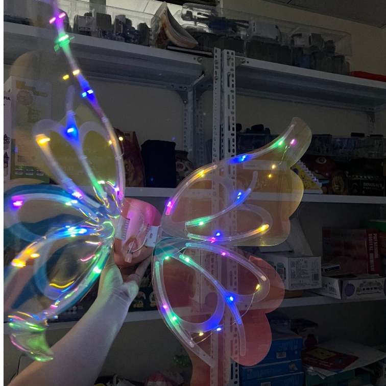 Cánh Tiên Phát Sáng Tự Vẫy Và Kèm Theo Nhạc - Cánh Thiên Thần Tự Vẫy Phát Sáng Cho Bé Gái Vui Chơi Các Ngày Lễ Hội