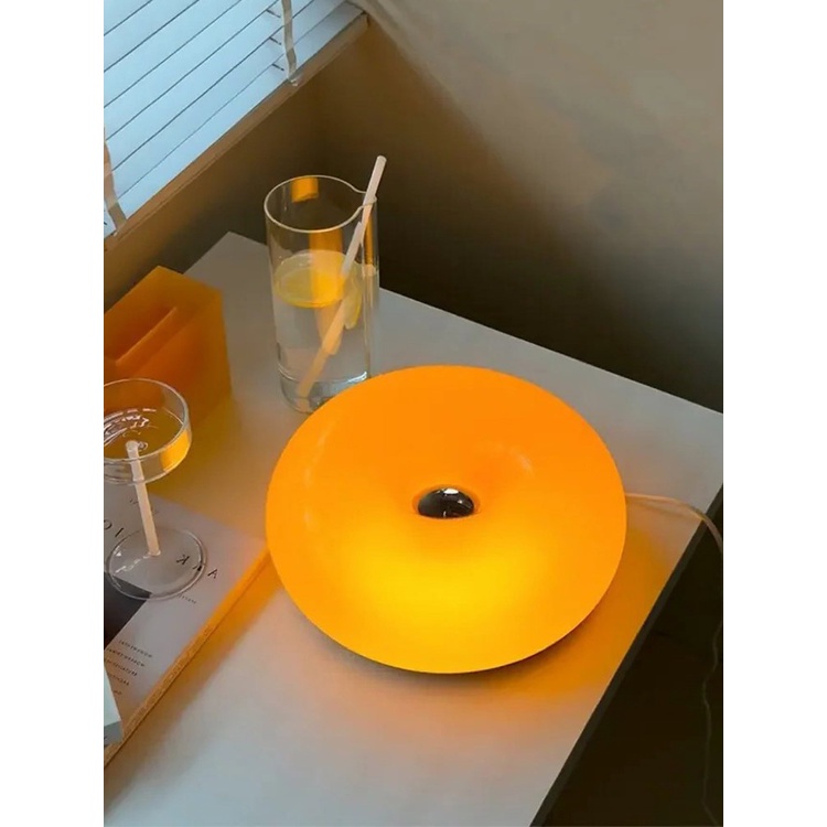 Đèn Ngủ Để Bàn Hình Bánh Donut Phong Cách Trung Cổ Độc Đáo