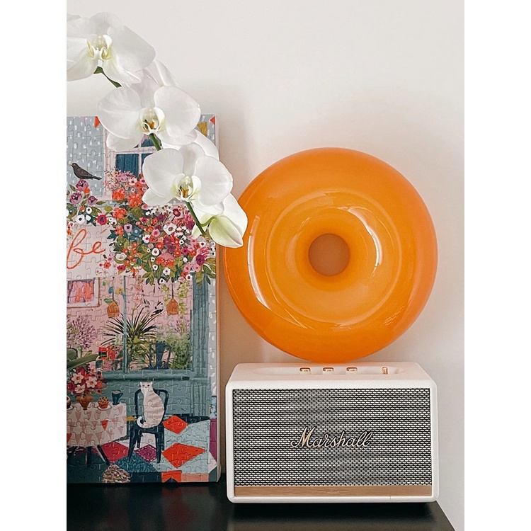 Đèn Ngủ Để Bàn Hình Bánh Donut Phong Cách Trung Cổ Độc Đáo