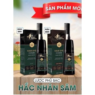 (Mẫu Mới ) Dầu gội phủ bạc Mộc Nhu Hắc Nhân Sâm mới chấm dứt tóc bạc