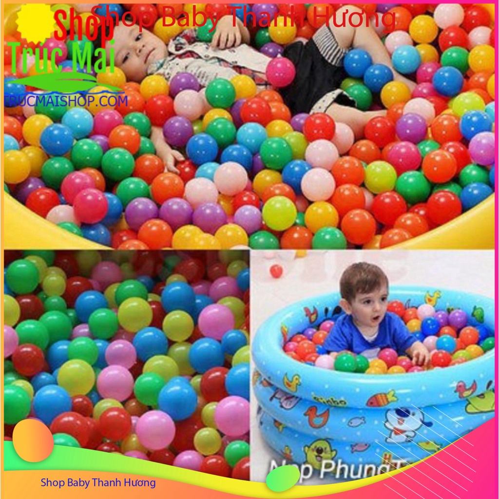 200 Quả bóng nhựa đồ giải trí tin cậy cho bé - Hàng nước ta tốt và chất lượng cao