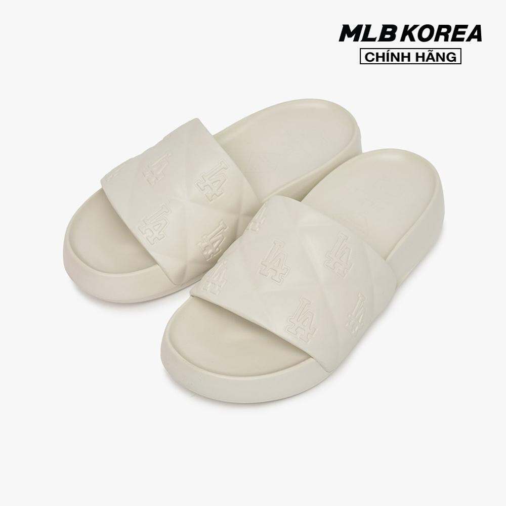 MLB - Dép unisex quai ngang bản rộng Chunky Bouncer 3ALPFBS33-07WHS