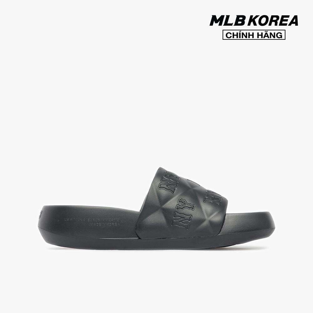 MLB - Dép unisex quai ngang bản rộng Chunky Bouncer 3ALPFBS33-50BKS