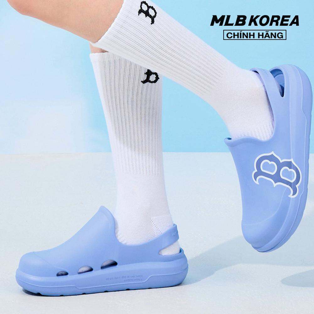 MLB - Giày clog unisex mũi tròn Chunky Bouncer 3ASDCBC33-43PPL