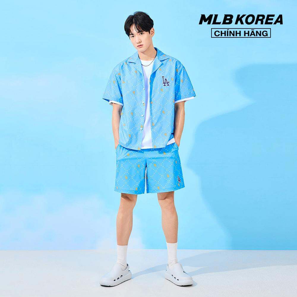 MLB - Giày clog unisex mũi tròn Chunky Bouncer 3ASDCBC33-07GRS