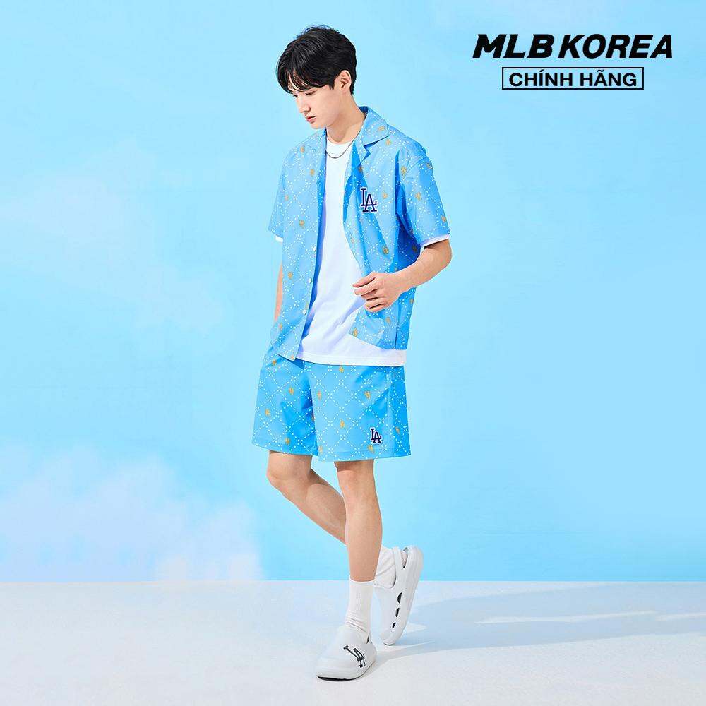 MLB - Giày clog unisex mũi tròn Chunky Bouncer 3ASDCBC33-07GRS