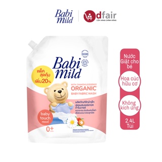 Nước Giặt Xả Dịu Nhẹ Cho Bé Babi Mild Baby Touch 2400ml túi