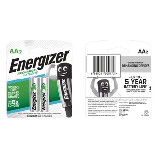 Vỉ 2 Viên Pin Sạc AA Energizer 2300 mAh - 100536417