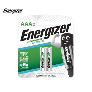 Vỉ 2 viên pin sạc aaa energizer 800mah - 100536419