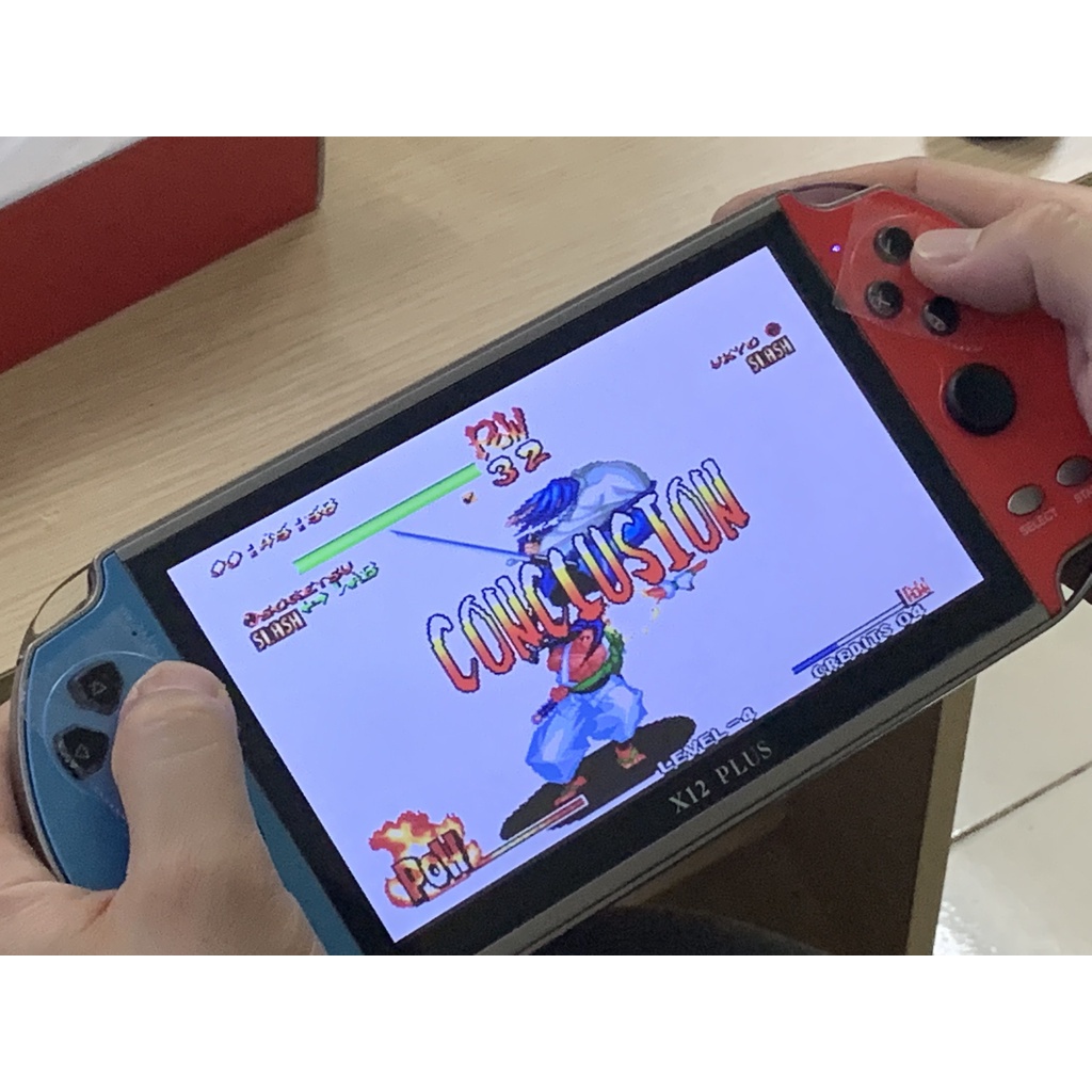Máy chơi game X12 Plus - Có sẵn 20000 game - Màn hình 7 Inch - Nghe nhạc - Đọc Sách - Xem Phim