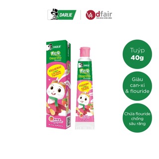 Kem Đánh Răng Trẻ Em Darlie Bunny Kids _ Strawberry 40g