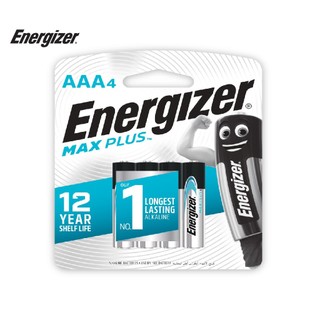 Vỉ 4 viên pin aaa energizer max plus ep92 bp4 - 100922573