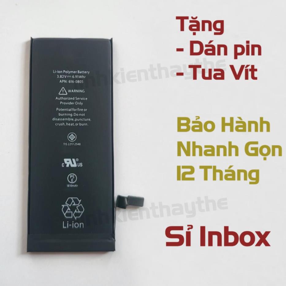 Sỉ Pin Xuất Khẩu EU Điện Thoại 6 6P 6S 6SP 7 7P 8 8P X - 11PM Bảo Hành 12 Tháng