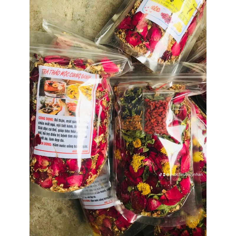 500gr trà cung đình, mát gan, đẹp da