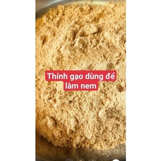 bột thính gạo dùng để làm nem thơm ngon