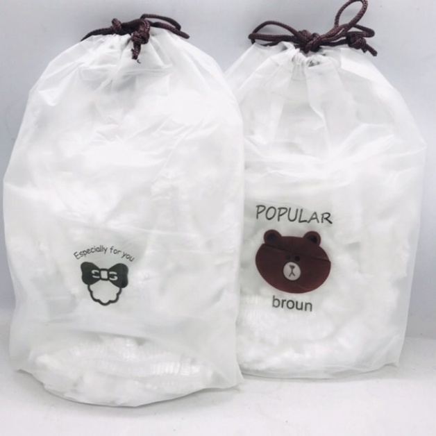 Mang bọc thực phẩm co giãn siêu dai có chun hình túi gấu - Tái sử dụng Shop Mẹ Ớt