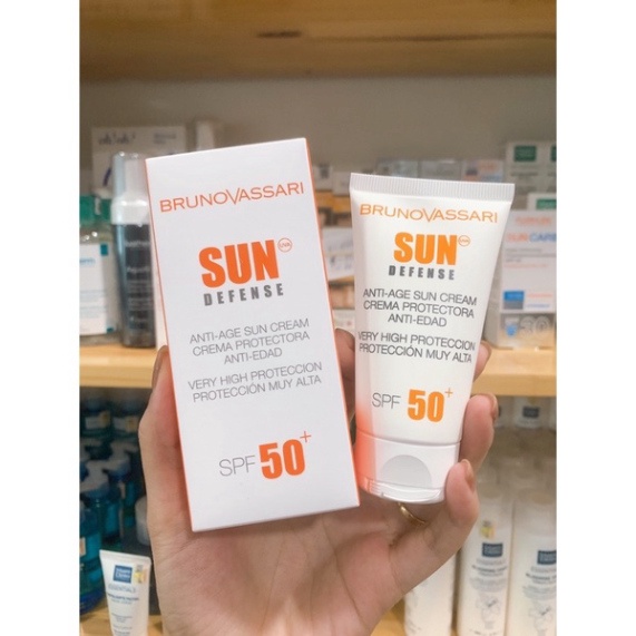 Kem Chống Nắng Bruno Vassari Anti-Age Sun Cream SPF50