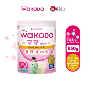 Sữa bột cho mẹ bầu và sau sinh wakodo mom 830g